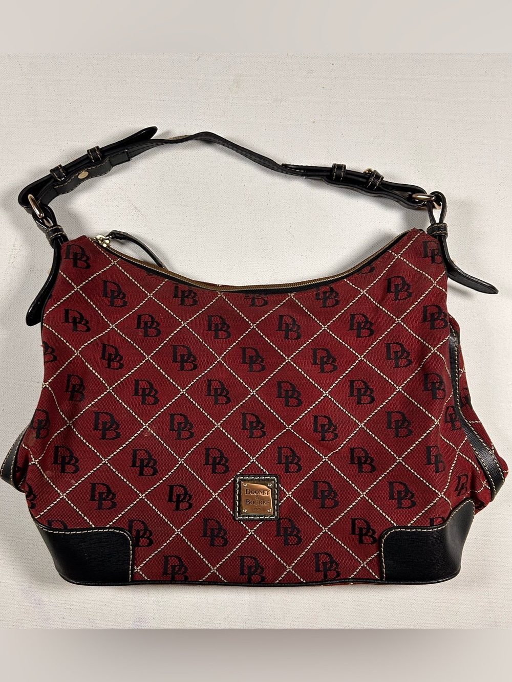 Dooney & Bourke Erica Signature Monogram Hobo Bag